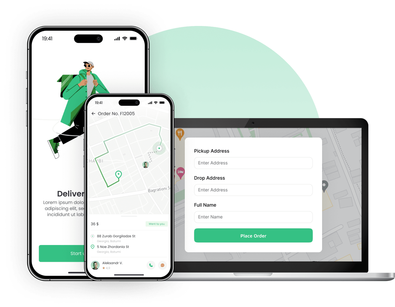 online odering and delivey system