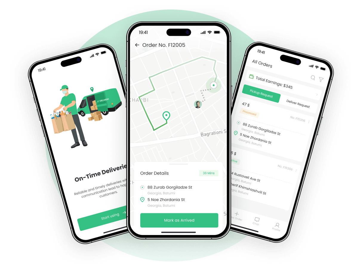 online odering and delivey system